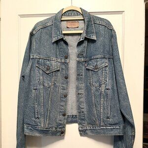 Vintage 1970s/1980s Levi's trucker jean jacket 71506-0214